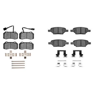 For Chevy Cobalt 07 R1 Concepts Optimum OEp Front & Rear Brake Pad Set