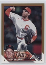 2023 Topps Update Gold /2023 John Brebbia #US157 19b1