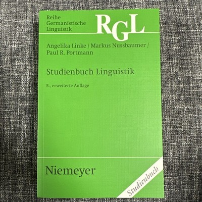 Reihe Germanistische Linguistik: Studienbuch Linguistik - Angelika Linke [Tasche