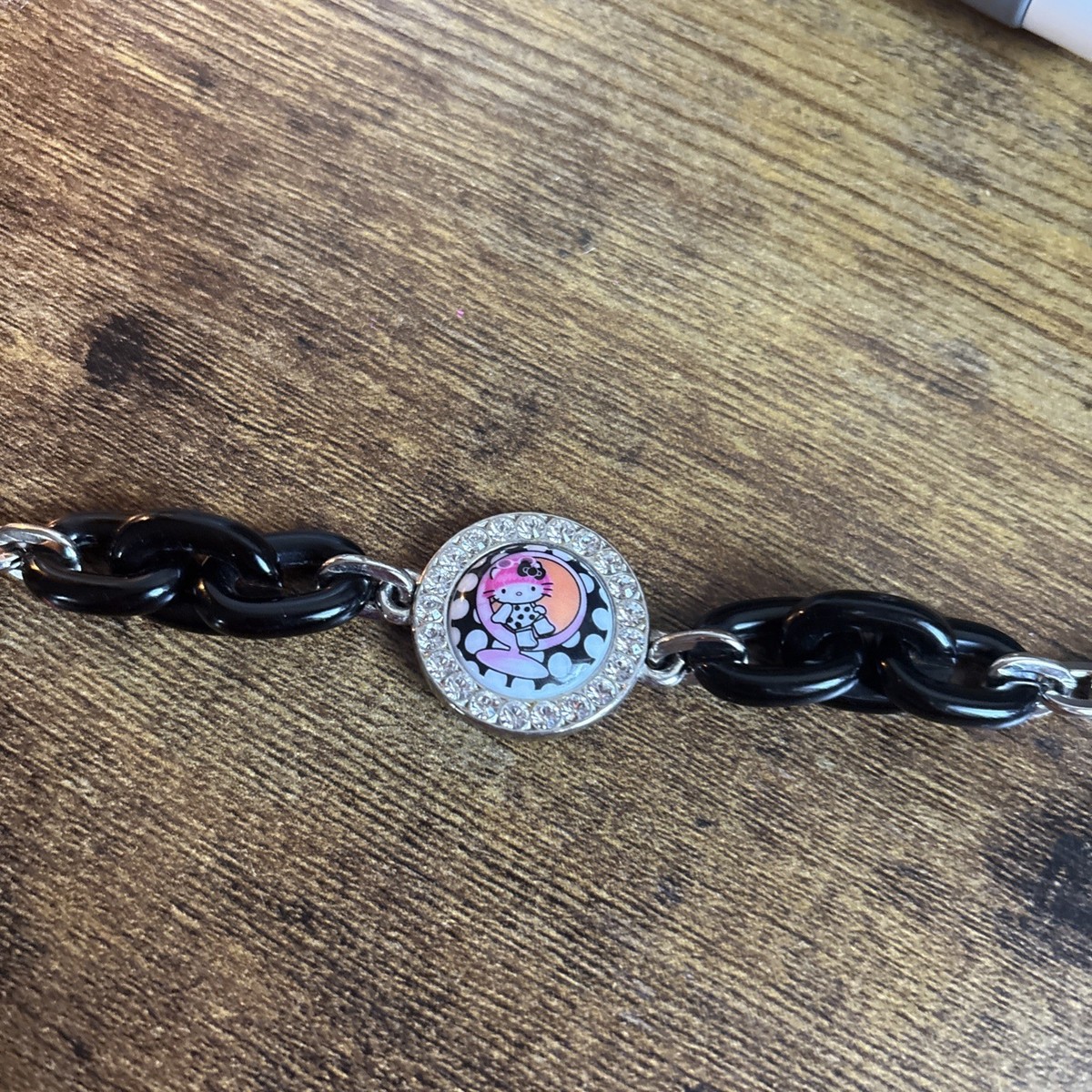 Vintage Hello Kitty X Tarina Tarantino Pink Head Mod Chain