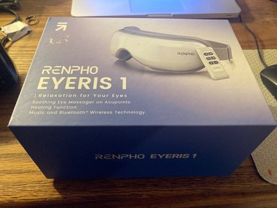 RENPHO Eyeris 1   New open box Eye Massager Music comfort USB charged health