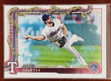 2025 Topps Holiday #H153 Josh Smith Texas Rangers