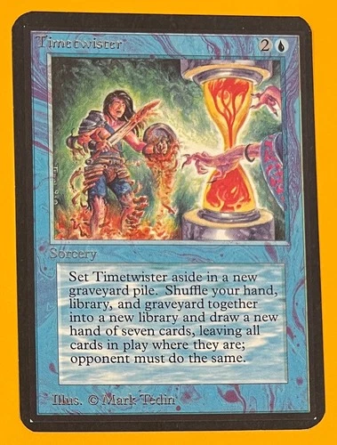 MTG TIME TWISTER (Alpha / Beta Trimmed?) (OldManMTG 011-212)