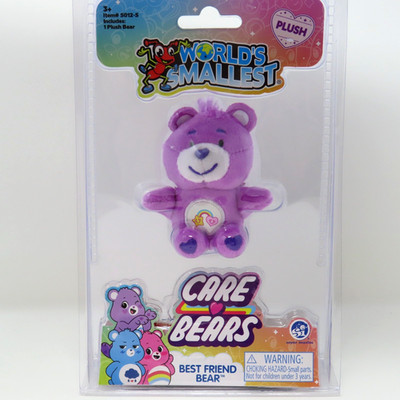 Worlds Smallest Care Bears Best Friend Bear Mini Plush Toy Sealed Gift
