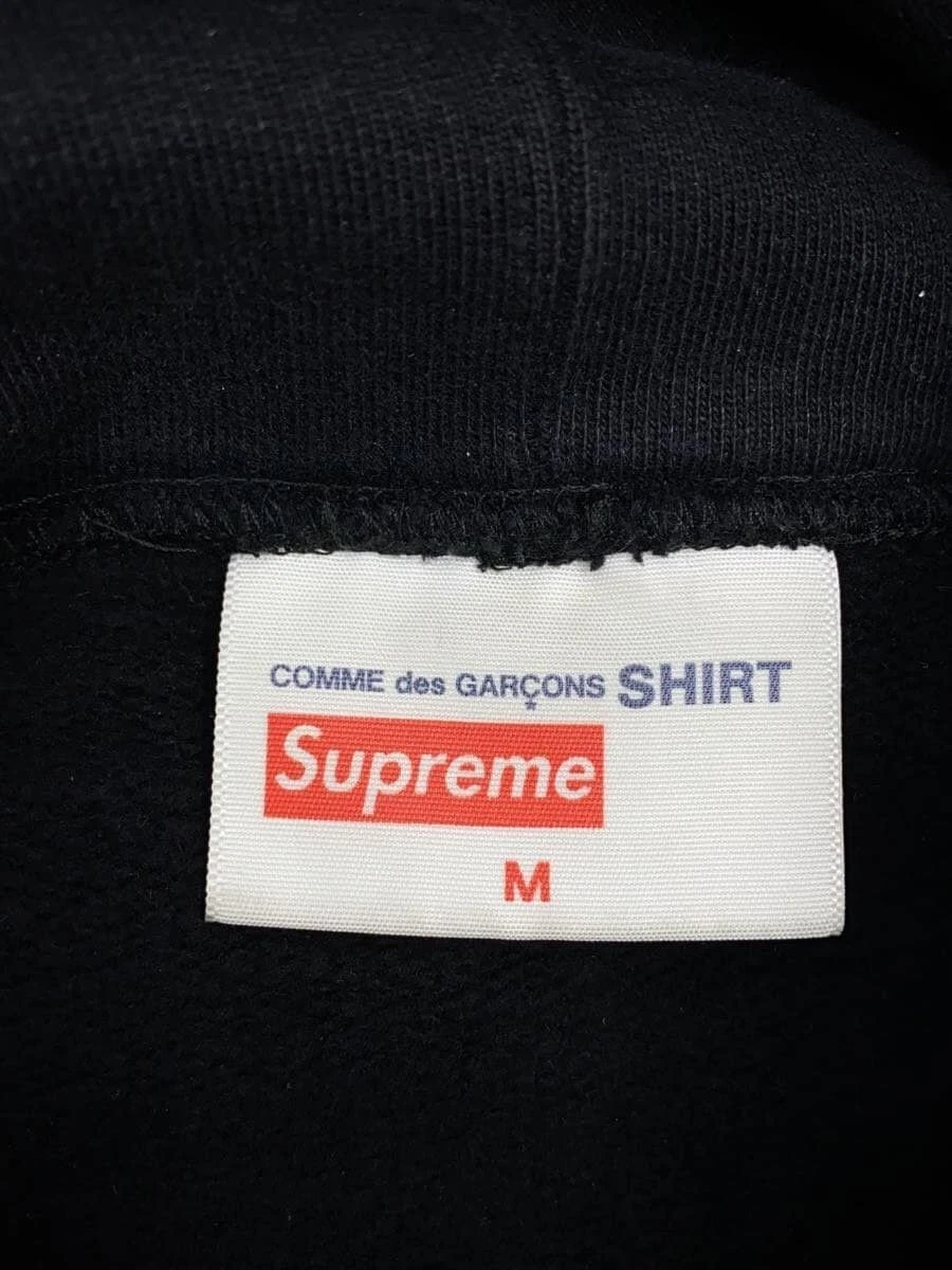 Felpa Supreme con cappuccio M cotone BLK 18aw usata