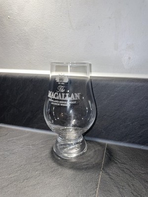 Macallan Glencairn * 6 oz Whisky Tasting Glas graviert * Brandneu * 175 ml
