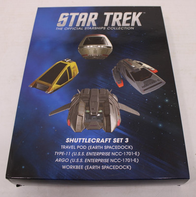 Eaglemoss Star Trek Voyager Raumschiffe Exclusive Collector's Shuttlecraft Set 3