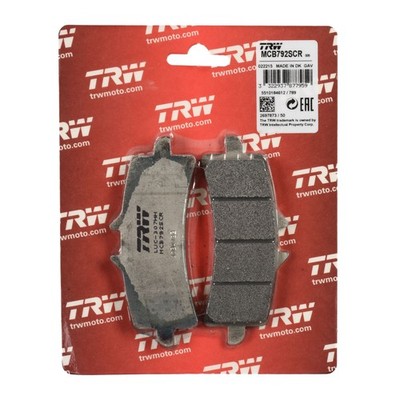 TRW Bremsbelag (für: Aprilia RSV4 Factory aPRC ABS RKG 13-15 vorne )