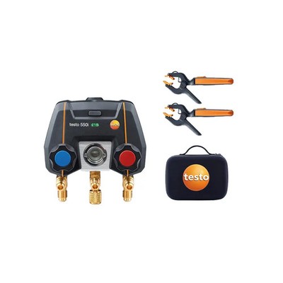 Testo 550i-SMART-KIT 2-Valve App-Controlled Digital Manifold/Probe
