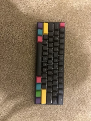 Anne Pro 2 Keyboard 60% Mechanical Keyboard with Blue Switches