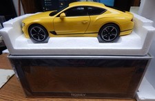 NOREV 2018 BENTLEY CONTINENTAL GT IN MOACO YELLOW NIB 1/18 SCALE LQQK