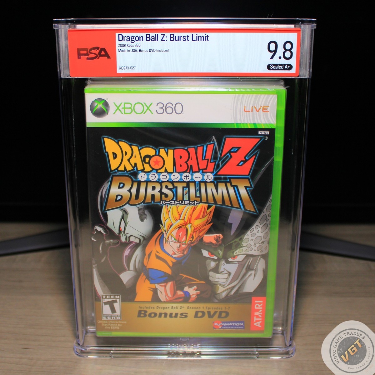Dragon Ball Z: Burst Limit (Bonus DVD) (Microsoft Xbox 360, 2008