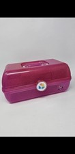 Caboodles Cosmetic Storage On-The-Go Girl Sparkle Retro Box - Pink/ Purple