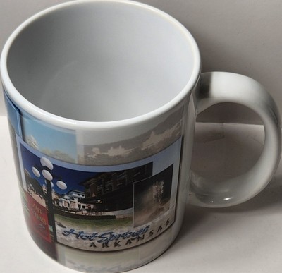 11oz Ceramic Mug Featuring Hot Springs Arkansas ''The Natural State Collectible