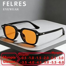 Men Women Oval Tinted Myopia Nearsighted Glasses Outdoor Shade Sunglasses Hot