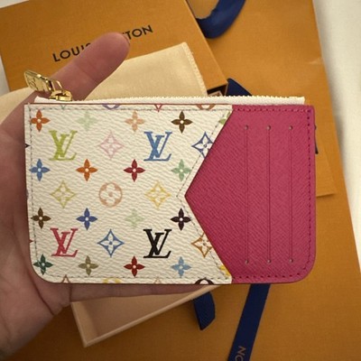 Louis Vuitton x Takashi Murakami Romy Card Holder Pink 2025 | eBay