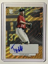 Tyler Head 2023 Leaf Perfect Game National Showcase Metal Auto MA-TH1 #/3