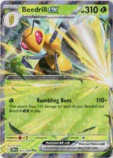 Pokemon TCG Beedrill ex 003/086 Holo Chaos Rising