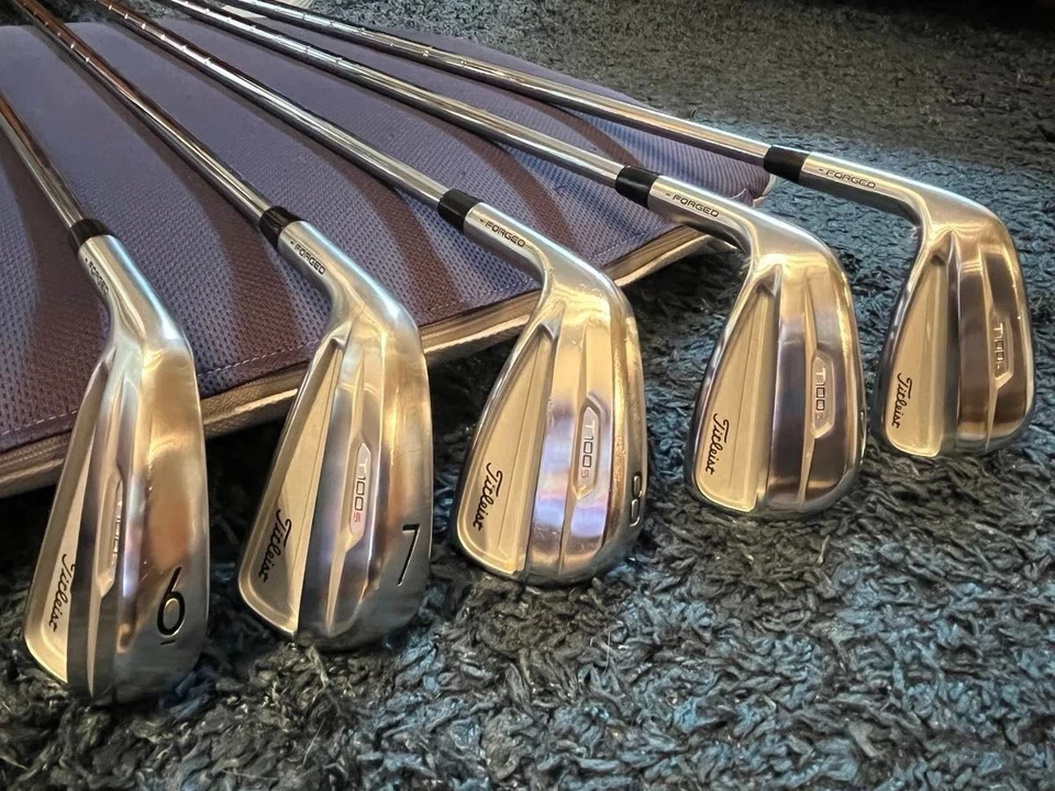 Titleist LH Iron Set T100S 6.7.8.9.P N.S. PRO 105T Flex S Left Handed STORE - Image 2 of 4
