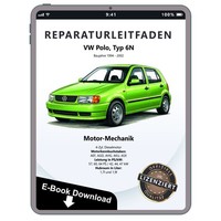 VW Polo 3 6N 1994-2002 1,7L 1,9L Dieselmotor TDI 57-54 PS Reparaturanleitung PDF