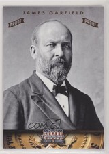 2012 Panini Americana Heroes & Legends Bronze Proof 95/100 James A Garfield m4h