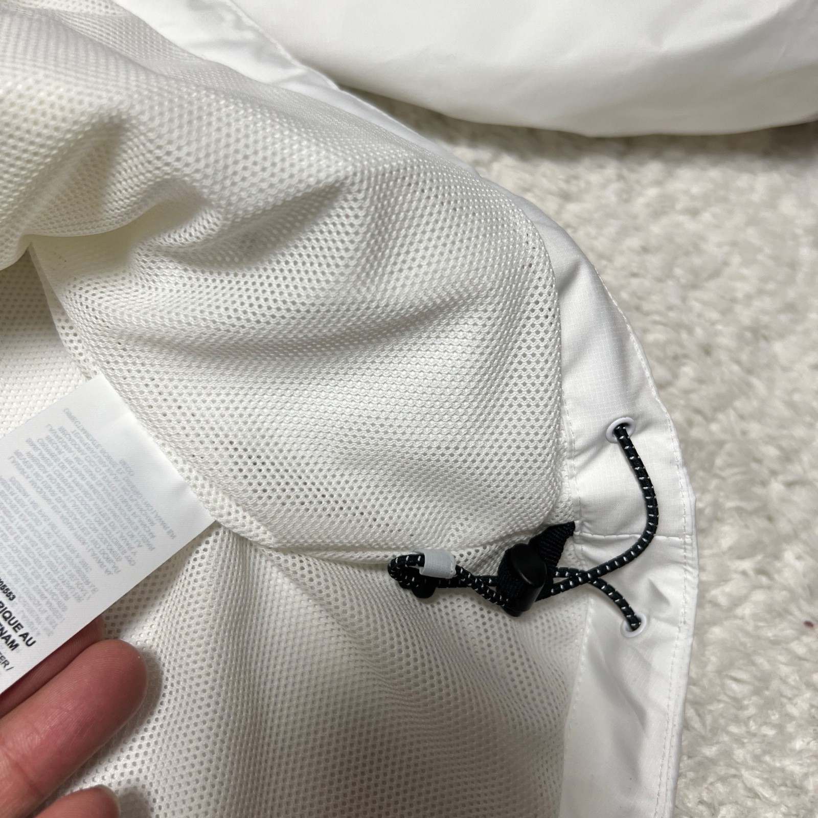 Nike Jacket Men Extra Large White Windrunner Ligh… - image 11