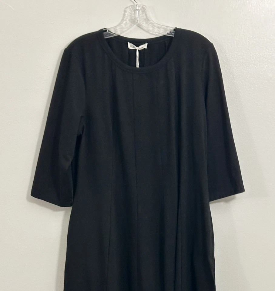 Nuevo con etiquetas Vestido Grace Karin Boho Negro Talla XL Modesto Maduro Gótico Informal Carrera Oficina Foto 3 de 4