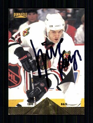 Eric Daze NHL USA Traiding Card Original Signiert + A 253008