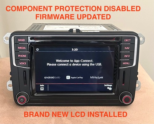 UNLOCKED 2016-2019 VW Passat Jetta Tiguan OEM Navigation Radio 5C0035684