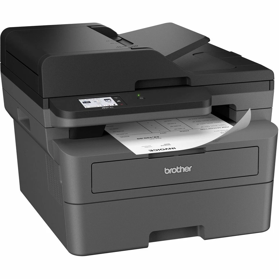 Brother Wireless MFC-L2820DW Compact Monochrome All-in-One Laser Printer with - Image 2 of 4