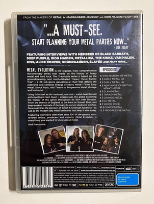 メタル・エヴォリューション [Blu-ray] Evolution (2001) Steelbook