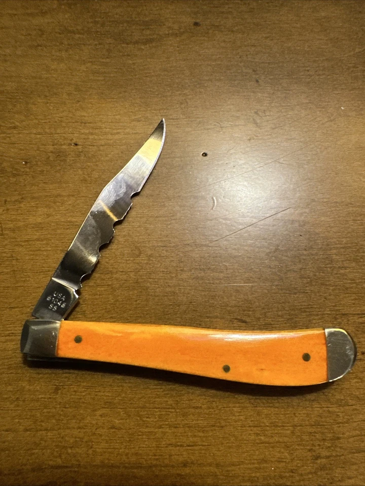 CASE XX 61048 SS SLIMLINE TRAPPER HALLOWEEN 2014 UTILITY KNIFE & TIN ITEM 10545 - Image 2 of 2