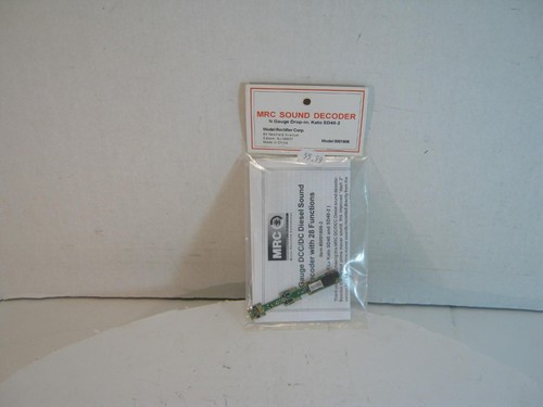 Spur N MRC DC/DCC Diesel Sound Decoder für Kato SD40-2 28 Funktionen 0001806 | Zustand: New