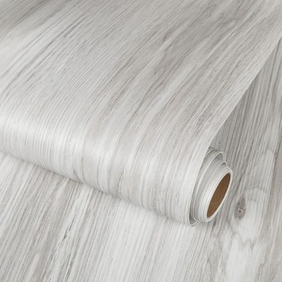 Peel and Stick Floor Tiles: 11.8x137.8inch Wood Grain Texture, Self-Adhesive ...