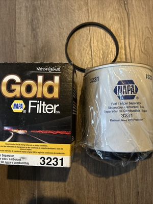 #ad New Genuine NAPA 3231 Fuel Water Separator $37.98