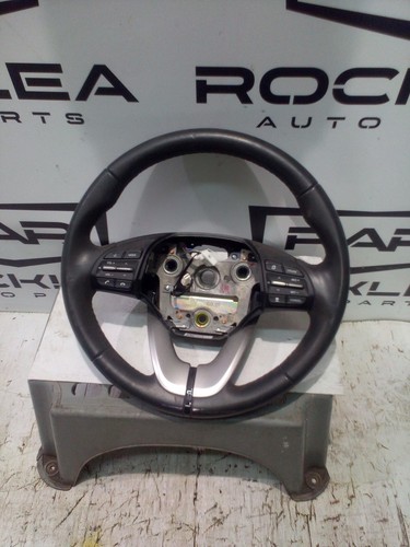 HYUNDAI ELANTRA AD 12/2015-12/2020 STEERING WHEEL LEATHER - Picture 1 of 12
