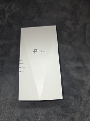 TP-Link AX1500 WiFi 6 Range Extender RE500X White Wall Plug 1500 Ft Dual Band