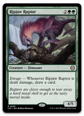 Ripjaw Raptor #253 (LP) Lost Caverns of Ixalan LCC Magic MTG