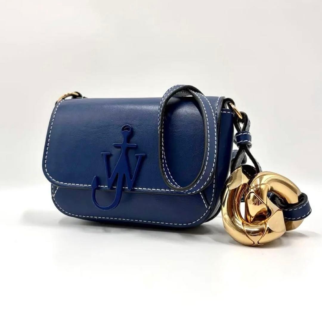 JW Anderson SASARAulder Bag Anchor Crossbody Navy