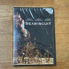 Seabiscuit DVD 2003 Featuring: Tobey Maguire, Jeff Bridges, Chris Cooper