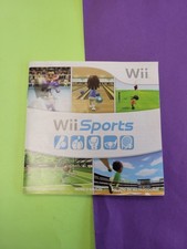 Nintendo Wii No Game Wii Sports Manual Only