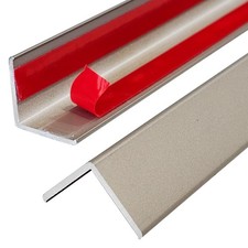 VNBQB 12 Pcs Aluminum Angle Corner Guards, 1" x 1" x 39.4" Metal Wall Corner ...