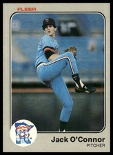 1983 Fleer #621 Jack O'Connor NRMT+