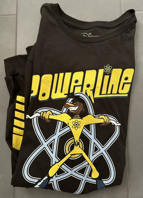 Disney A Goofy Movie Powerline Stand Out Tour 95 Long Sleeve Shirt Size 3XL