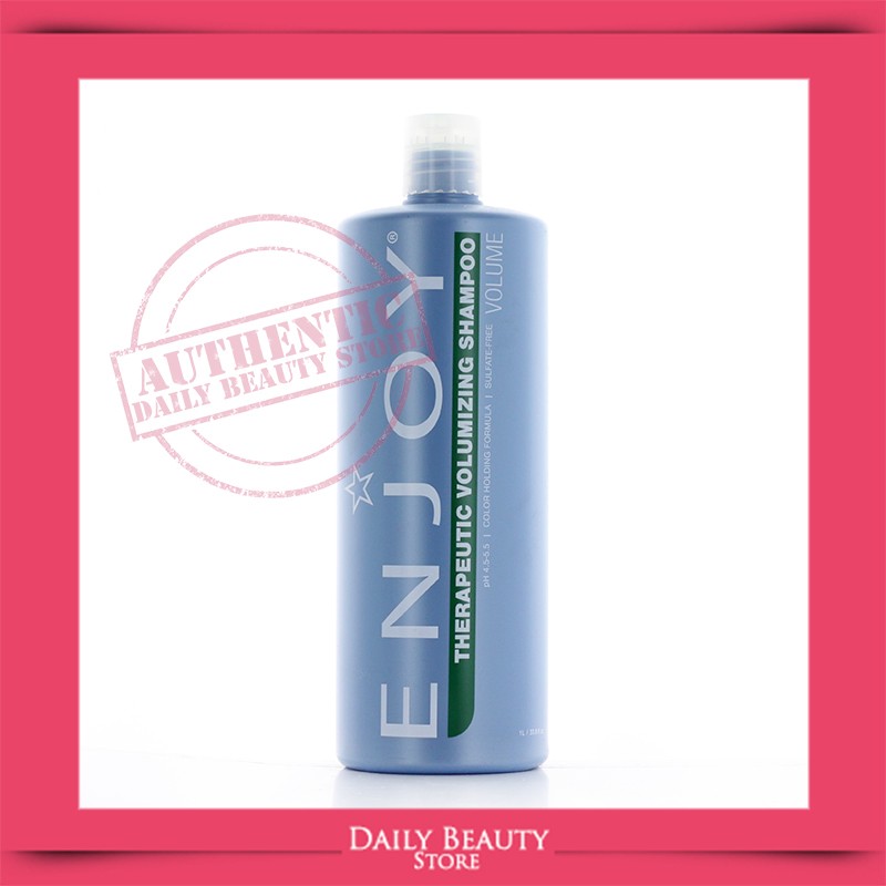 Enjoy Volume Therapeutic Volumizing Shampoo 33oz NEW FASTSHIP