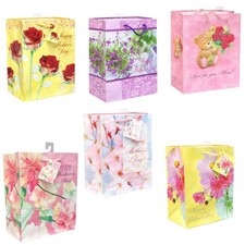 9 x 7.5 x 4 inches Mother  s Day Elegant Paper Gift Bag