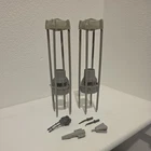 Vintage Star Wars Action Figures Y Wing Fighter Parts Lot