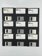 Borland TURBO PASCAL Version 1.5 For Windows 3.5” Installation Disks Complete