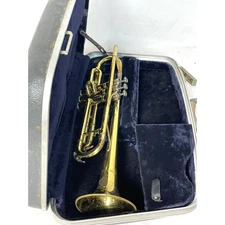 KING 600 U.S.A. Trumpet Brass Instrument With Hard Case Serial # 660453