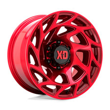 Xd Wheels Rim Xd860 Onslaught 22x12 8x6.5 Et-44 125.1cb Candy Red